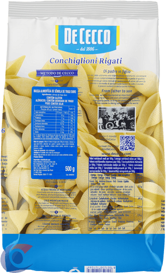 MAC-ITA-CONCHIGL-DE-CECCO-500G