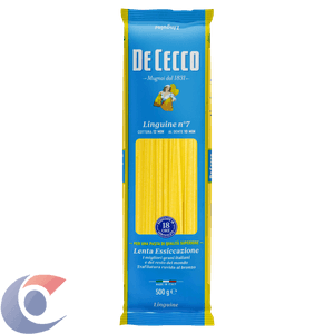 Macarrão Italiano N°7 De Cecco Linguine 500g