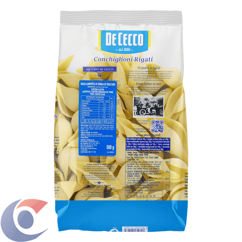 MAC-ITA-CONCHIGL-DE-CECCO-500G