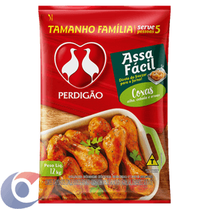 Coxa De Frango Congelada Temperada Perdigão Assa Facil 1,2kg