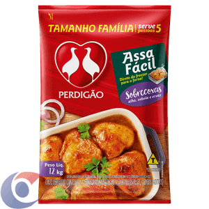 Sobrecoxa De Frango Congelada Temperada Perdigão Assa Fácil 1,2kg