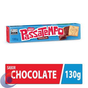 Biscoito Passatempo Recheado Chocolate 130g