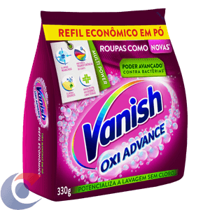 Tira Manchas Em Pó Vanish Oxi Advance Refil Econômico 330g