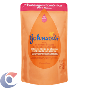 Sabonete Líquido Johnson'S Baby Cabeça Ao Pés Refil 180ml