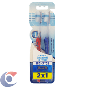 Escova Dental Oral-B Indicator Plus 40 - 2 Un
