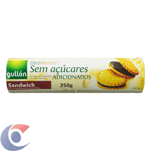 Biscoito Especial Gullon Livre De Açúcar Chocolate 250g