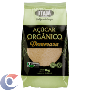 Açúcar Orgânico Demerara Itajá 1kg
