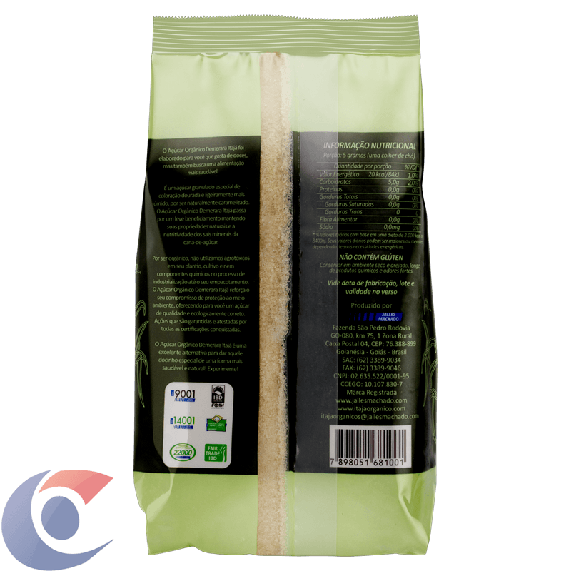 ACUC-DEMERARA-ITAJA-ORG-1KG