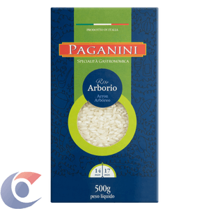 Arroz Italiano Arbóreo Paganini 500g