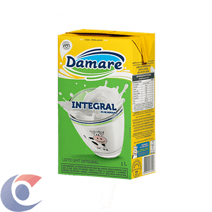 Leite Uht Integral Damare Caixa 1l