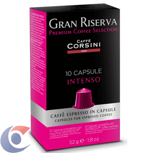 Café Em Capsula Corsini Gran Riserva Intenso 52g