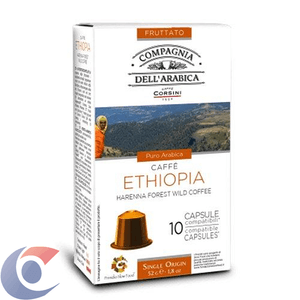 Café Capsulas Compagnia Dell' Arabica Ethiopia 52g