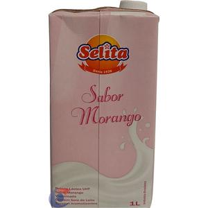 Bebida Láctea Selita Morango 1l
