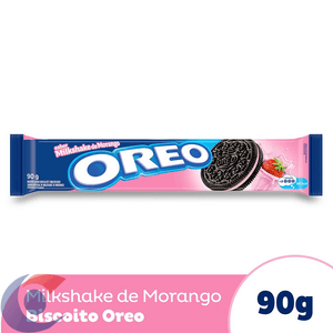 Biscoito Recheado Oreo Milkshake De Morango 90g