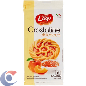 Biscoito Crostatine Italiano Gastone Geléia Damasco 240g