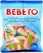 MARSHMALOW-TURC-BEBETO-135G-COR-ARC-IRIS