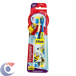 Escova Dental Infantil Colgate Minions 2 Un 6+ Anos