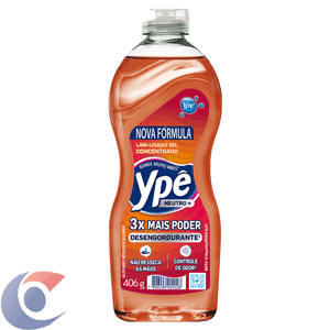 Detergente Em Gel Concentrado Ypê Neutro 406g
