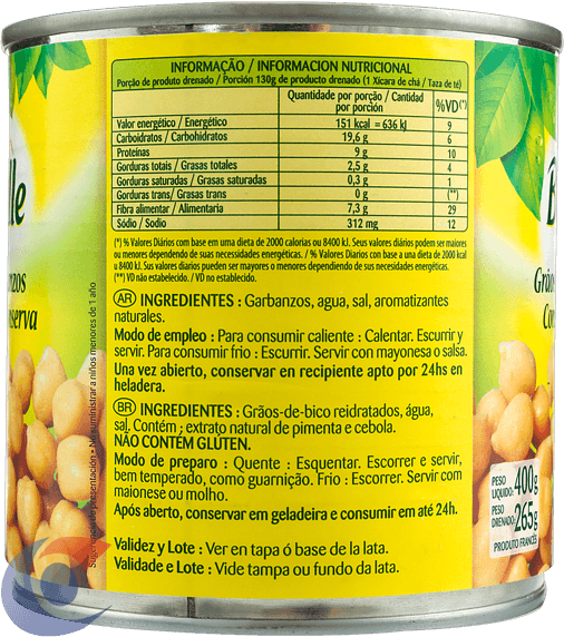 GRAO-BICO-IMP-BONDUELLE-265G-LT
