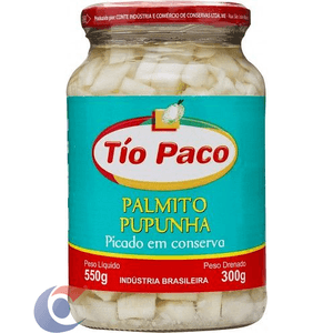 Palmito Pupunha Tio Paco Picado 300g