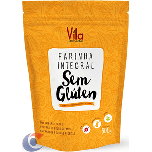 Farinha Integral Sem Glúten Vila Ervas 500g