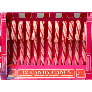 Pirulito Candy Canes Cereja 144g
