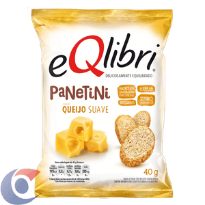 Biscoito Eqlibri Panetini 40g Queijo Suave