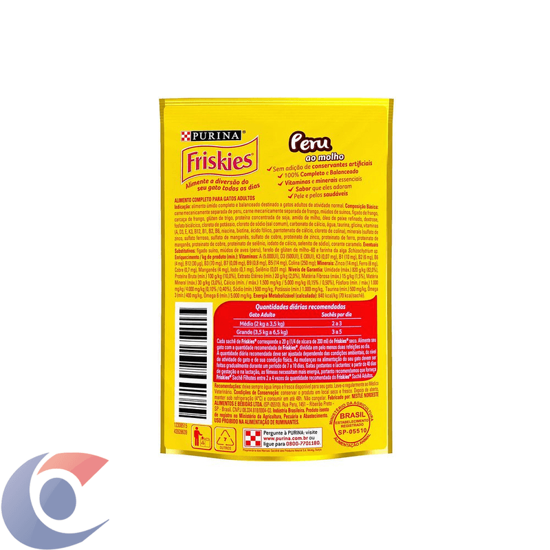 ALIM-GATO-FRISKIES-85G-PERU-AO-MOLHO