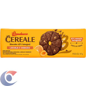 Biscoito Bauducco Cereale Laranja E Damasco 147g