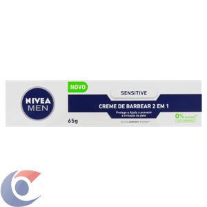 Creme De Barbear Nivea For Men Sensitive 65g