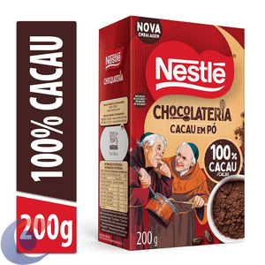 Cacau Em Pó Nestlé Dois Frades 100% Cacau 200g