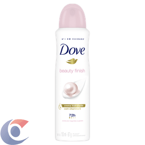 Desodorante Antitranspirante Aerosol Dove Beauty Finish 150ml