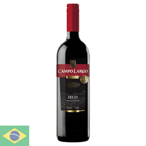 Vinho Nacional Tinto Seco Campo Largo Blend 750ml