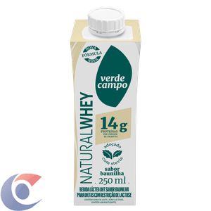 Shake Whey Verde Campo Baunilha 250ml