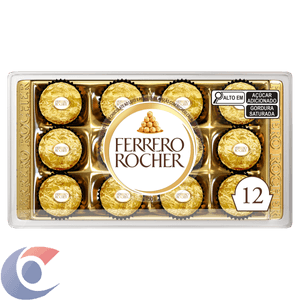 Ferrero Rocher Com 12 Bombons 150g