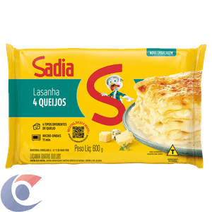 Lasanha Sadia 4 Queijos 600g