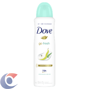 Desodorante Antitranspirante Aerosol Dove Go Fresh Pera E Aloe Vera 150ml