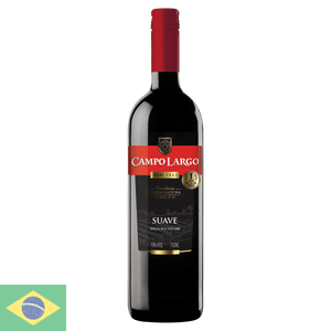 Vinho Nacional Tinto Campo Largo Suave 750ml