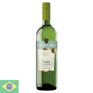 Vinho Nacional Branco Campo Largo Suave Blend 750ml