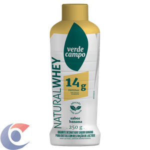 Iogurte Verde Campo Lacfree Whey Banana Sem Lactose 250g