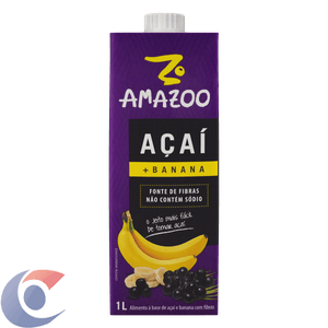 Suco Amazoo Açaí Com Banana 1l
