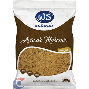 Açúcar Mascavo Ws 500g
