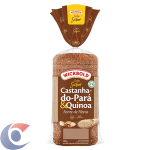 Pão Wickbold Grão Sabor Castanha Do Pará E Quinoa Integral 350g