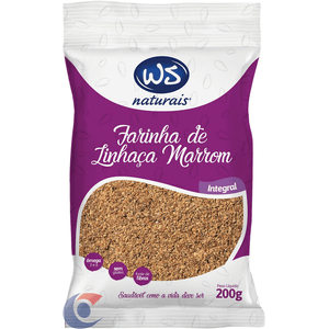 Farinha De Linhaça Marrom Ws 200g
