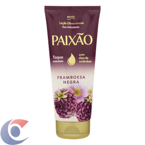 Creme Hidratante Paixão Framboesa Negra Com Hibisco 200ml
