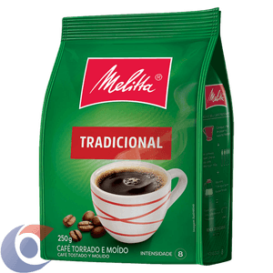 Café Torrado E Moído Tradicional Melitta Pacote 250g