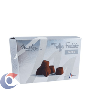 Bombom Francês Mathez Trufas Chocolate Natural Lt. Ve. 500g