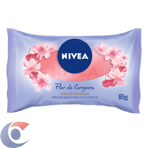 Sabonete Hidratante Nivea Flor De Cerejeira 85g