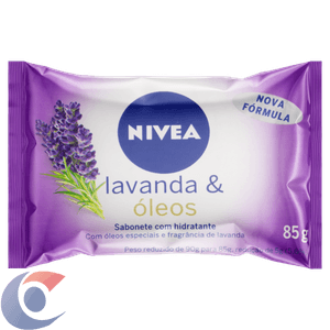 Sabonete Hidratante Nivea Lavanda 85g