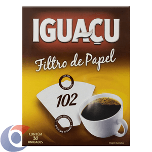 Filtro De Papel Iguaçu N° 102 30 Un